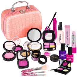 DIY Pretend Play Make Up Set Simulation Cosmetics House Handbag Educational Toys Gifts For Children Girls Kids