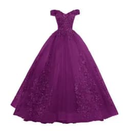Vestidos Purple Quinceanera Dress 100%real Photo Party Dress Classic Ball Gown Robe De Bal Luxury Prom Dress Plus Size