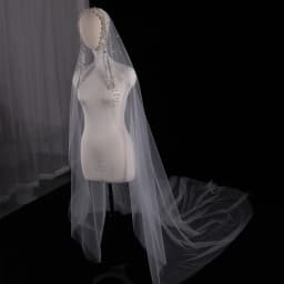 Vintage High Quality Pearls With Rhinestone White Ivory Colour Bride Veils Wedding Headdress Belos Arabes المرأة الحجاب
