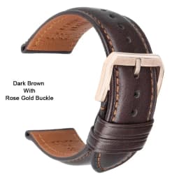 MAIKES luxury Genuine Leather Watch Strap 20mm 22mm Watch Accessories Bands For MIDO TISSOT SEIKO Watch Bracelet