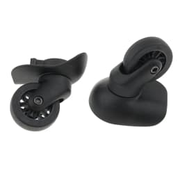 Durable Baggage Suitcase Replacement Wheels Swivel Casters for Travelling Bags ( A35-Size L)
