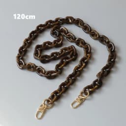 New Fashion Woman Handbag Accessory Parts White Black Beige Resin Chain Luxury Orange Strap Women Shoulder Cute Clutch Chains