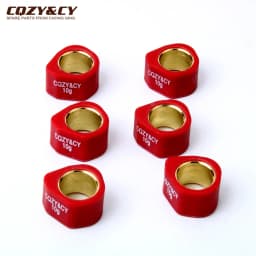 6pc Racing Roller Set / Variator Weights 20x15mm 8g 10g 13g 15g 19g For Honda 125 Aero Lead NH Pantheon S-Wing Spacy 125cc 4T
