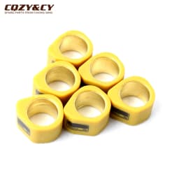 6pc Racing Roller Set / Variator Weights 20x15mm 8g 10g 13g 15g 19g For Honda 125 Aero Lead NH Pantheon S-Wing Spacy 125cc 4T