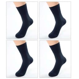 4 Pairs / Lot Diabetic Socks Prevent Varicose Veins Socks for Diabetes Hypertensive Patients Bamboo Cotton Material