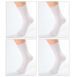 4 Pairs / Lot Diabetic Socks Prevent Varicose Veins Socks for Diabetes Hypertensive Patients Bamboo Cotton Material