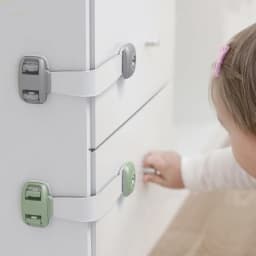 1/3/4Pcs/lot Baby Safety Drawer Door Lock Multi-Function Child Protection Anti-Pinch Cabinet Refrigerator Safety Buckle Plastic