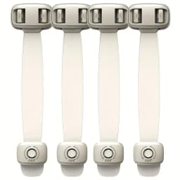 1/3/4Pcs/lot Baby Safety Drawer Door Lock Multi-Function Child Protection Anti-Pinch Cabinet Refrigerator Safety Buckle Plastic