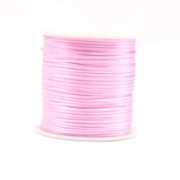 1pcs Satin Silk Rope Nylon Cord Colorful 50m Baby Teether Accessories Teething Necklace Rattail Cord DIY Tool Toys