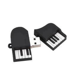 Pendrive 32gb 64gb Cartoon notes USB Flash Drive 4gb 8gb 16gb piano model memory stick 128GB U DISK 2.0 music