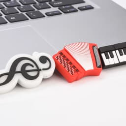Pendrive 32gb 64gb Cartoon notes USB Flash Drive 4gb 8gb 16gb piano model memory stick 128GB U DISK 2.0 music