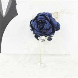YO CHO Wrist Corsage Wedding Bracelet for Bridesmaid Burgundy Silk Wrist Corsage Bridesmaid Sisters Hand Flowers Men Boutonniere