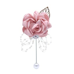 YO CHO Wrist Corsage Wedding Bracelet for Bridesmaid Burgundy Silk Wrist Corsage Bridesmaid Sisters Hand Flowers Men Boutonniere