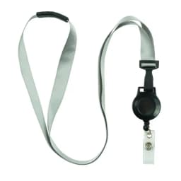 Retractable Lanyard with Badge Reel Neck Strap for ID Card Cellphone Hanging Key Employee's Staff Work Card Rope Strap Fold 46cm
