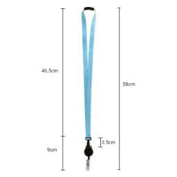 Retractable Lanyard with Badge Reel Neck Strap for ID Card Cellphone Hanging Key Employee's Staff Work Card Rope Strap Fold 46cm