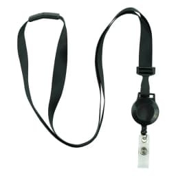 Retractable Lanyard with Badge Reel Neck Strap for ID Card Cellphone Hanging Key Employee's Staff Work Card Rope Strap Fold 46cm