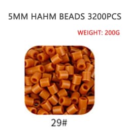 5MM Hama Beads 57 Colors For Choose Kids Education Diy Toys 100% Quality Guarantee New Perler Beads Wholesale