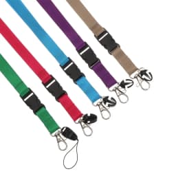 1PC New Printed Fabric Lanyard badge ID Card Holder Neck Strap Clip Mobile Phone Neck Straps Office School Supplies