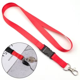 1PC New Printed Fabric Lanyard badge ID Card Holder Neck Strap Clip Mobile Phone Neck Straps Office School Supplies