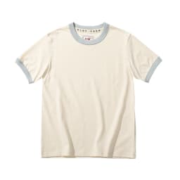 Summer New Couple Beach Tops  Fashion Casual Stitching Color Collar Tee Short Sleeve of Unisex Cotton Comfortable O-Neck T-shirt