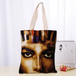 KPOP Michael Jacks Tote Bag Women Canvas Fabric Bags Eco Reusable Shopping Bags Traveling Beach Casual Useful Shoulder Bag 03-18