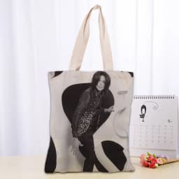 KPOP Michael Jacks Tote Bag Women Canvas Fabric Bags Eco Reusable Shopping Bags Traveling Beach Casual Useful Shoulder Bag 03-18
