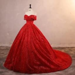 Cheap Wedding Dress Shiny Wedding Dress Classic Boat Neck Bridal Party Gown Vestido De Noiva Robe De Mariee Customized