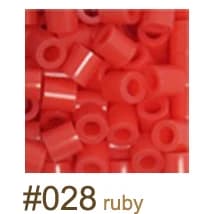 Red Color 5mm 1000PCS Pixel Art Puzzle Hama Beads Iron Fuse Beads Diy Puzzles High Quality Gift Toy