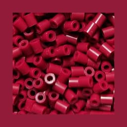 Red Color 5mm 1000PCS Pixel Art Puzzle Hama Beads Iron Fuse Beads Diy Puzzles High Quality Gift Toy