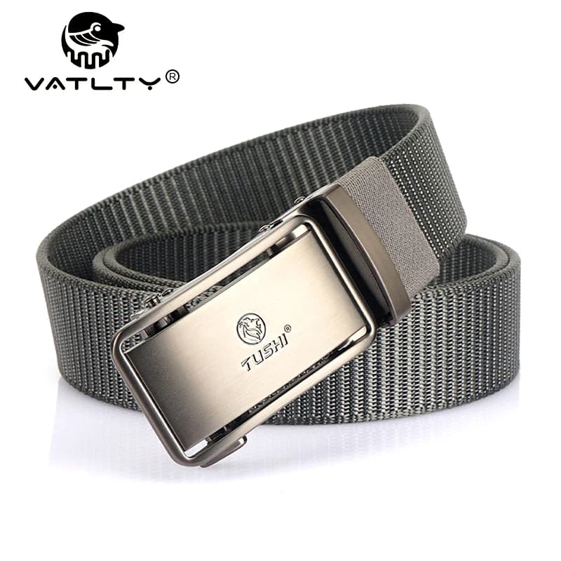 VATLTY New 3.4cm Tactical Belt for Men 1200D Tight Thick Nylon Casual Belt Alloy Automatic Buckle Tactical Outdoor Belt Male