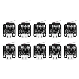 5PCS X/Y/Z Axis End Stop Limit Switch 3Pin N/O N/C Control easy to use Micro Switch For CR10 Series Ender 3 3D Printer Parts