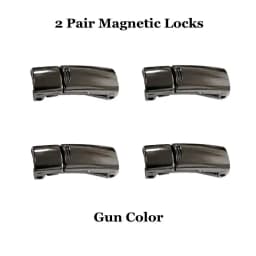 4Pcs/2Pair Shoelace Buckle Metal Shoelaces Magnetic Buckle Accessories Metal Lace Lock AF1 DIY Sneaker Kits Metal Laces Buckle