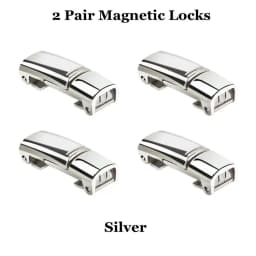 4Pcs/2Pair Shoelace Buckle Metal Shoelaces Magnetic Buckle Accessories Metal Lace Lock AF1 DIY Sneaker Kits Metal Laces Buckle