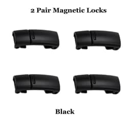 4Pcs/2Pair Shoelace Buckle Metal Shoelaces Magnetic Buckle Accessories Metal Lace Lock AF1 DIY Sneaker Kits Metal Laces Buckle