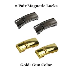 4Pcs/2Pair Shoelace Buckle Metal Shoelaces Magnetic Buckle Accessories Metal Lace Lock AF1 DIY Sneaker Kits Metal Laces Buckle