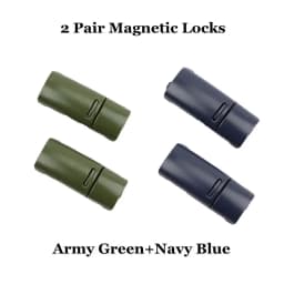 4Pcs/2Pair Shoelace Buckle Metal Shoelaces Magnetic Buckle Accessories Metal Lace Lock AF1 DIY Sneaker Kits Metal Laces Buckle