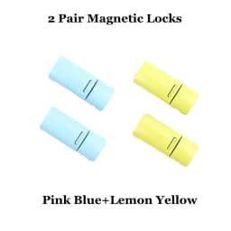 4Pcs/2Pair Shoelace Buckle Metal Shoelaces Magnetic Buckle Accessories Metal Lace Lock AF1 DIY Sneaker Kits Metal Laces Buckle