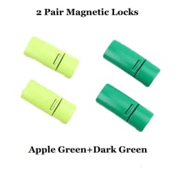 4Pcs/2Pair Shoelace Buckle Metal Shoelaces Magnetic Buckle Accessories Metal Lace Lock AF1 DIY Sneaker Kits Metal Laces Buckle