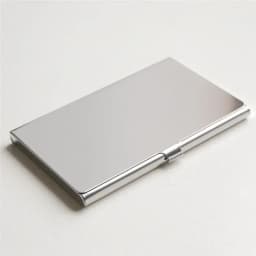 2022 New Waterproof Stainless Steel Business ID Credit Card Holder Luxury Silver Aluminium Case Cover Unisex Card Wallet
