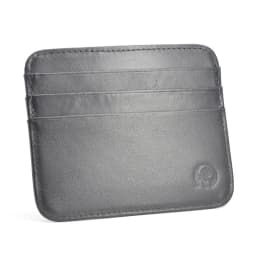 Vintage Cowhide Leather ID Card Bag With 7 Card Slots Super Thin Genuine Leather Bank Credit Card Holder Coin Purse Wallet
