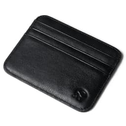 Vintage Cowhide Leather ID Card Bag With 7 Card Slots Super Thin Genuine Leather Bank Credit Card Holder Coin Purse Wallet