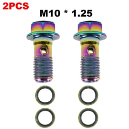 M10 Brake Caliper Banjo Bolt Oil Drain Screw For Yamaha Kawasaki Suzuki Aprilia Brake Hose Screw