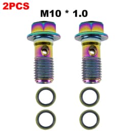 M10 Brake Caliper Banjo Bolt Oil Drain Screw For Yamaha Kawasaki Suzuki Aprilia Brake Hose Screw