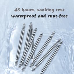 10PCS Dia 1.5mm/1.8mm Spring bars Strap link Pins fits 16mm 18mm 19mm 20mm 21mm 22mm 24mm 26mm 28mm Watch band Strap Links Bars