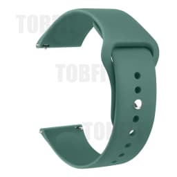 Silicone Watch Band Quick Release 20mm 22mm Strap Universal Replacement Sports Bracelet Smartwatch Accessories Wrist Watchband