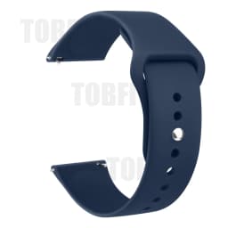 Silicone Watch Band Quick Release 20mm 22mm Strap Universal Replacement Sports Bracelet Smartwatch Accessories Wrist Watchband