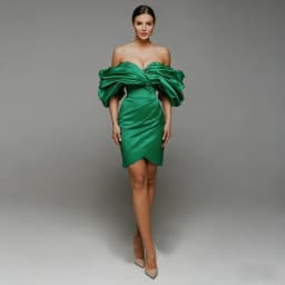 Mini Short Prom Dress For Woman Off Shoulder Simple Party Gown Pleat Corset Back Sleeveless Vestido De Novia Custom Made Cheap