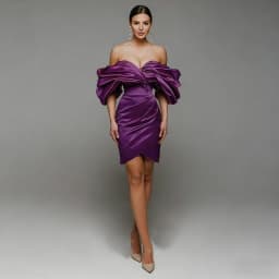 Mini Short Prom Dress For Woman Off Shoulder Simple Party Gown Pleat Corset Back Sleeveless Vestido De Novia Custom Made Cheap