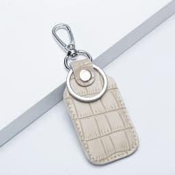 Entrance Guard Access Keychain Leather Cover for StarLine Alarm Tags PIK Intercom Keys Holder DIY Badge Case for The PanDect Tag