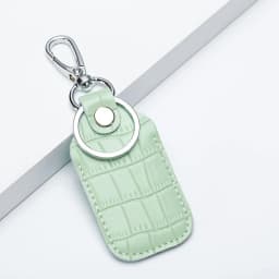 Entrance Guard Access Keychain Leather Cover for StarLine Alarm Tags PIK Intercom Keys Holder DIY Badge Case for The PanDect Tag